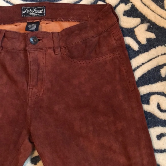 Lucky Brand Suede Charlie Skinny - Picture 5 of 8